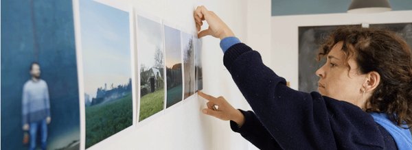 mur accrochage Aglae Bory