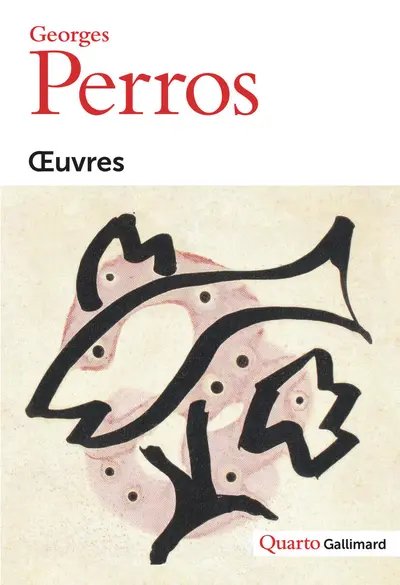 couverture livre oeuvres georges perros