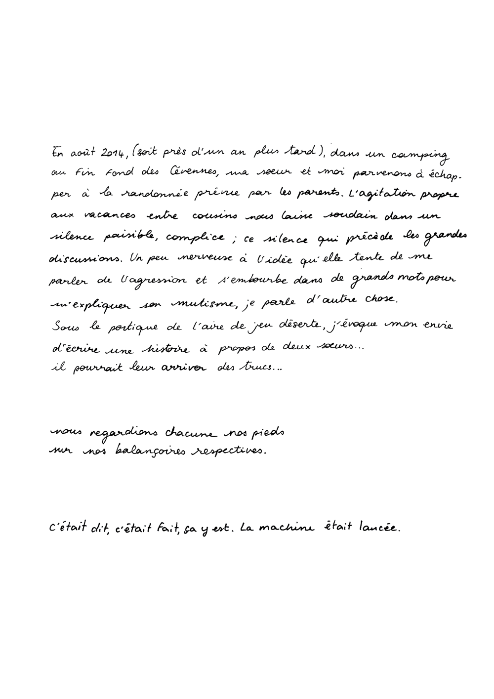 Tête bêche - Carnet de bord - page 3