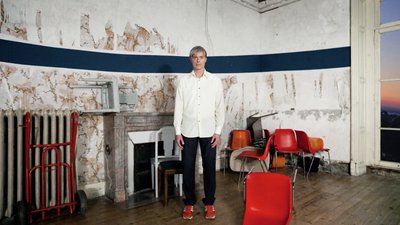 Paul coucher de soleil et chaises rouges - O