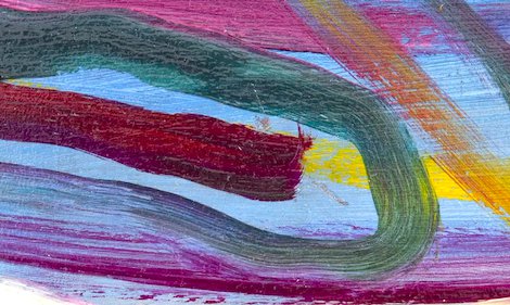 détail peinture  Tal Coat