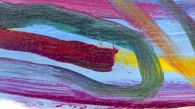 détail peinture  Tal Coat