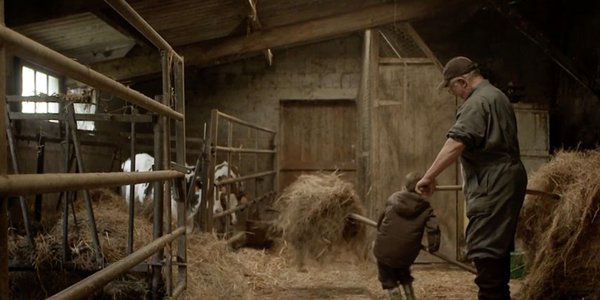 distribution foin avec papi