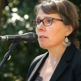 portrait Annie Ebrel aux lieux mouvants