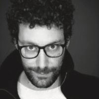 dramaturge David Wahl portrait n&b