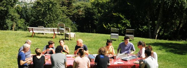 déjuener jardin villa rohannec'h Résidents