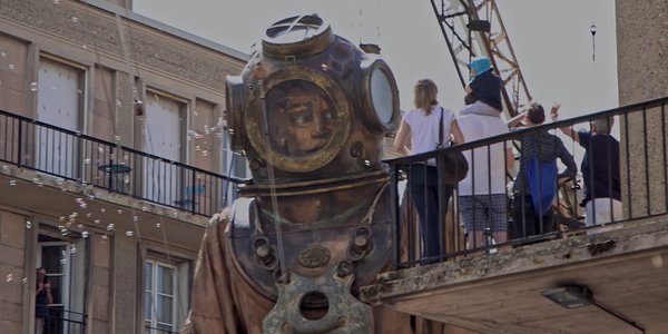 scaphandrier geant -ROYAL DE LUXE