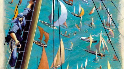Semaine du golfe - du haut du mat - Flahault