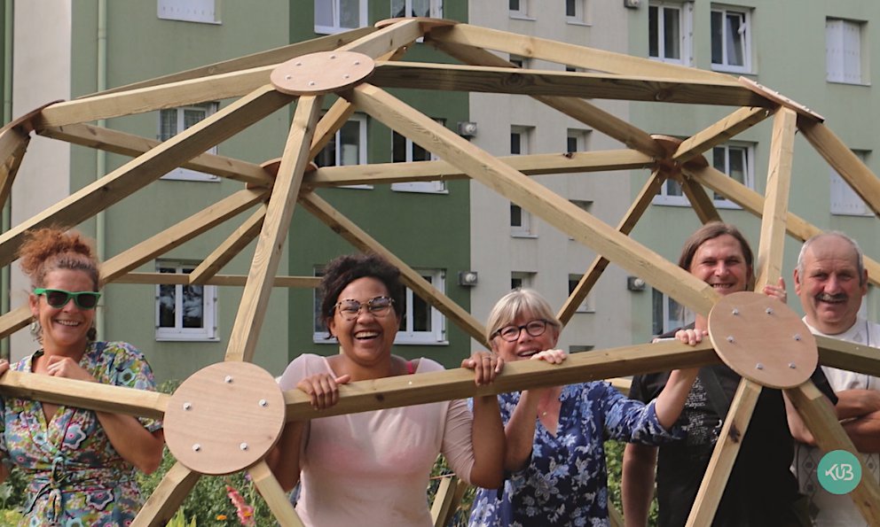 serres géodésique Kon Kar Lab Concarneau