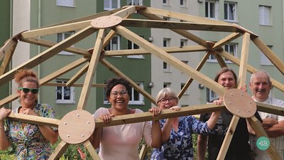 serres géodésique Kon Kar Lab Concarneau