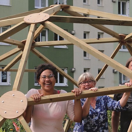 serres géodésique Kon Kar Lab Concarneau