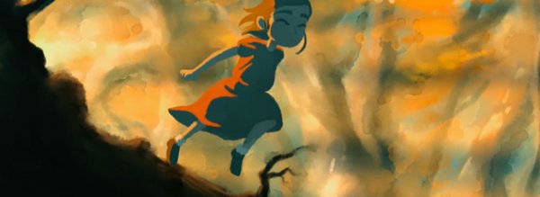 soeur lola qui gambade