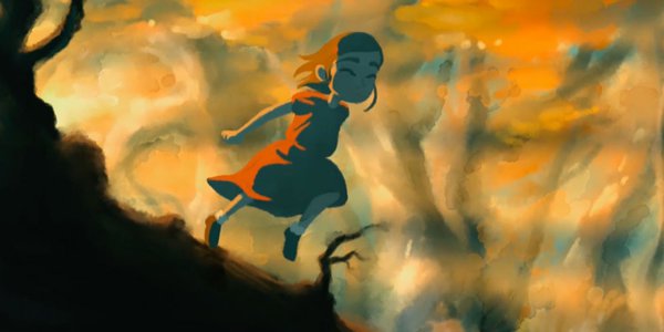 soeur lola qui gambade