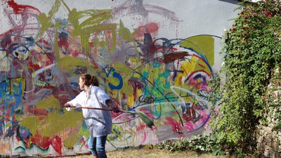 Atelier peinture en extérieur - Villa Gregam