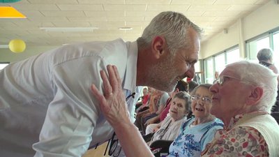 visite du maire aux seniors