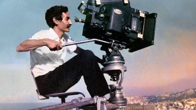 Mohamed Zinet en tournage