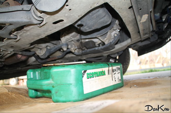 Photo bouchon de vidange clio 2