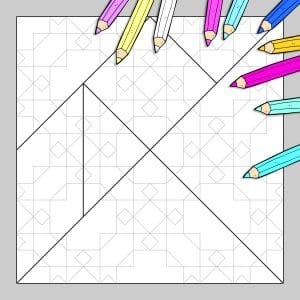 Tangram à colorier N°11