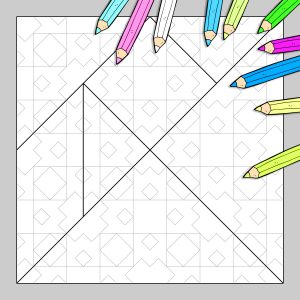 Tangram à colorier N°2