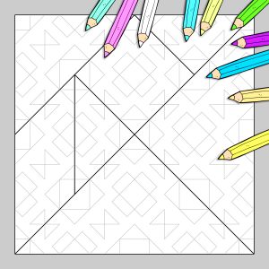 Tangram à colorier N°1