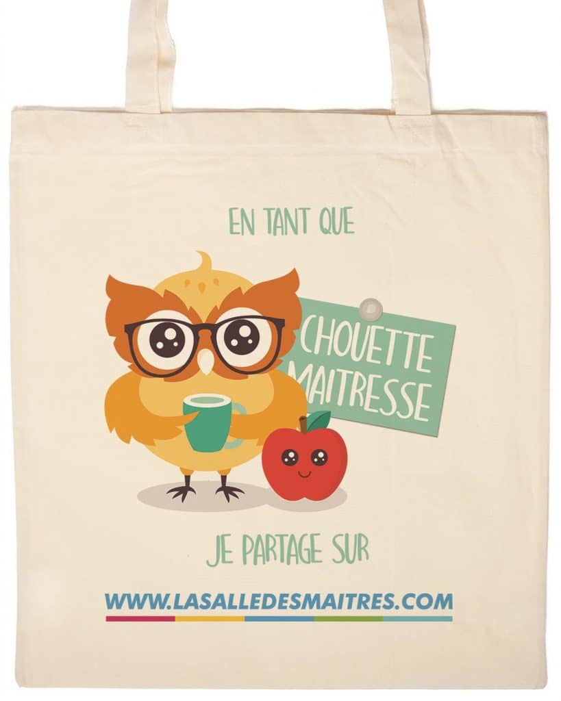 Tote bag de maitresse