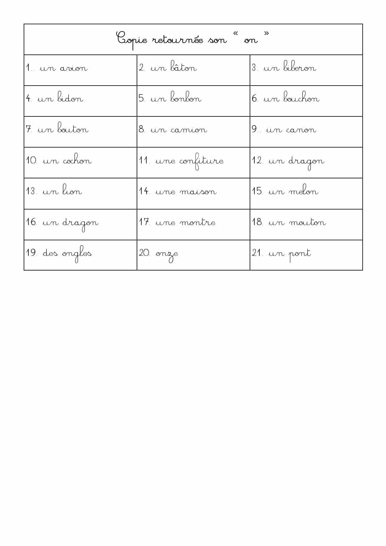 Nombre De Mots Lus En 1 Minute Ce1