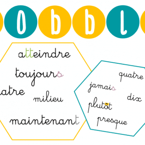 Dobble des mots fréquents