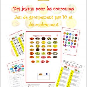Des joyaux pour les couronnes – jeu de groupement par 10