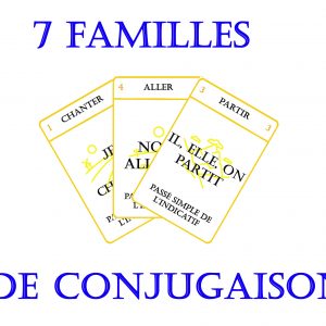 7 familles de conjugaison – Passé simple