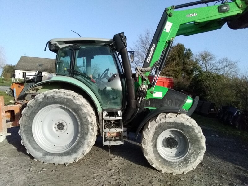 Deutz K420 avec chargeur Quick Q56