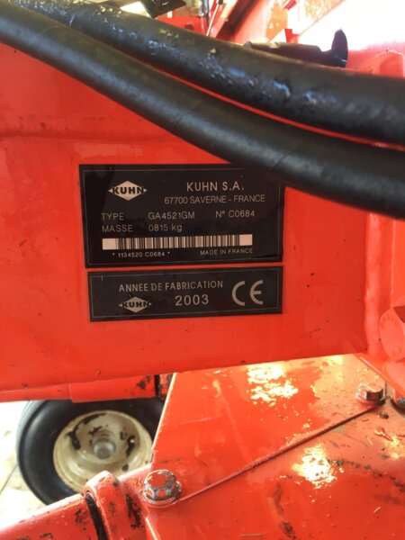 Andaineur Kuhn GA 4521 GM MASTERDRIVE