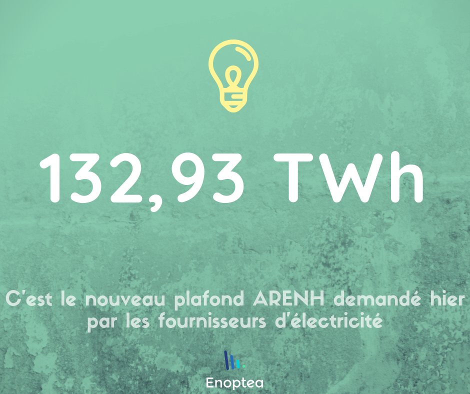 nouvelle demainde plafond ARENH