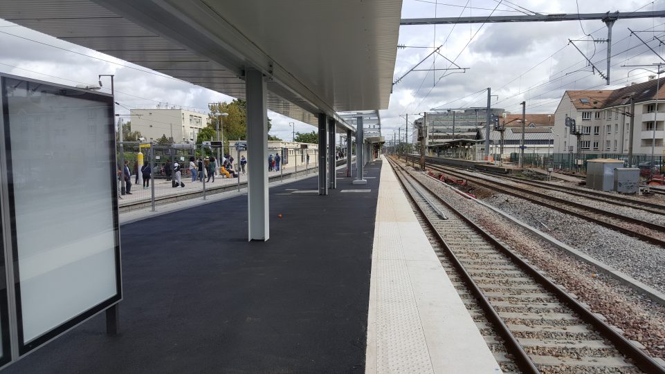 travaux sur les quais c et d