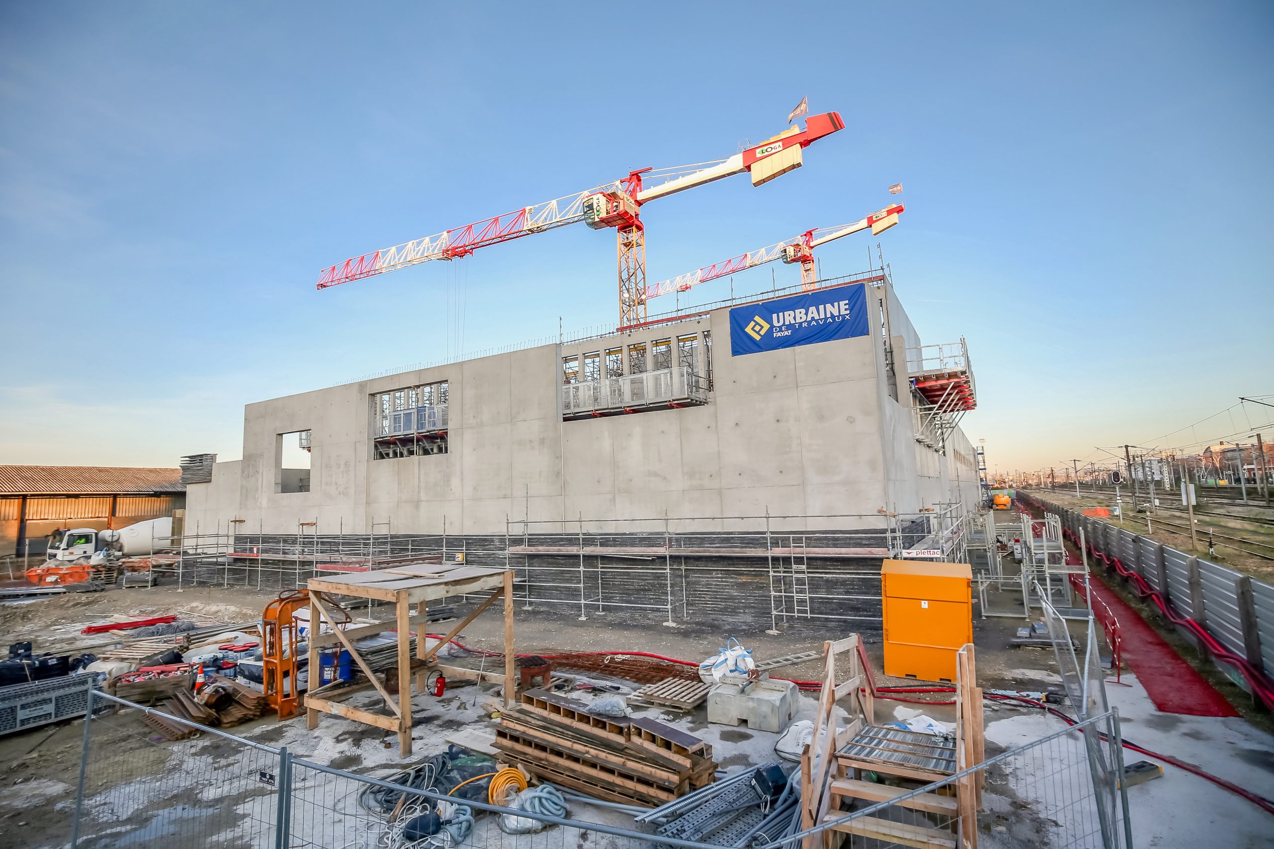 Ccu Rer E Bâtiment du futur centre de commande de RER E - 01 | RER-Eole.fr, le ...