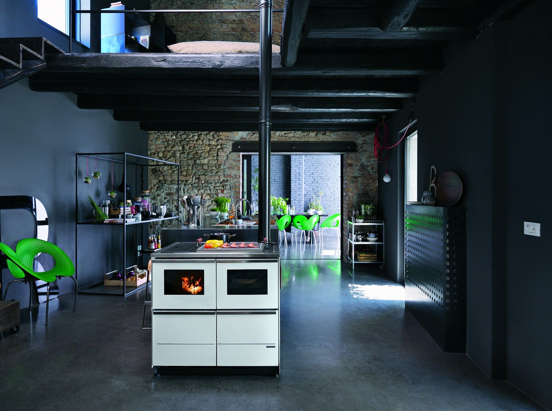 Cuisinières à granulés Bella Idro