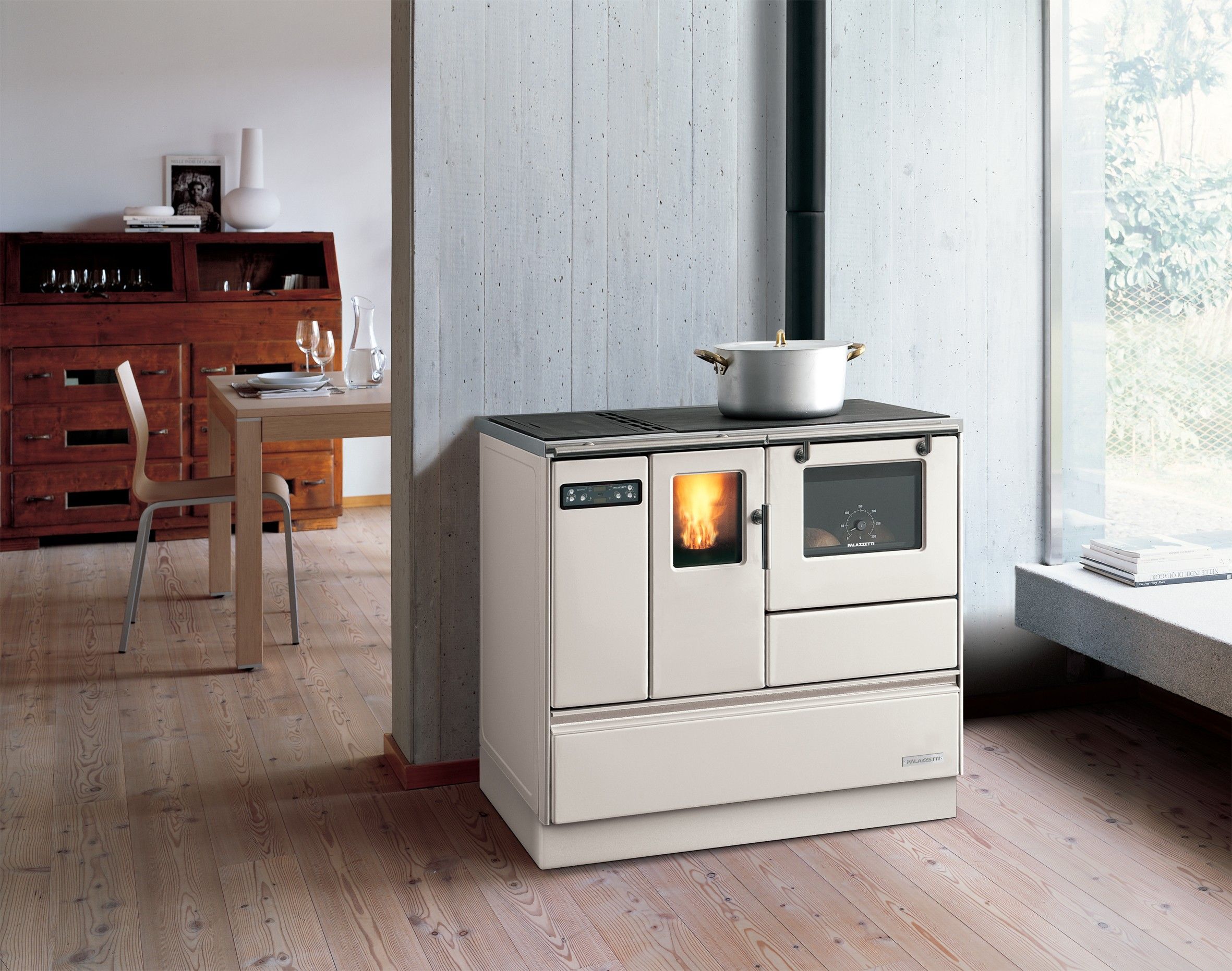 Cuisinières à granulés Ornella