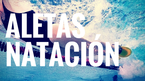 aletas para nadar