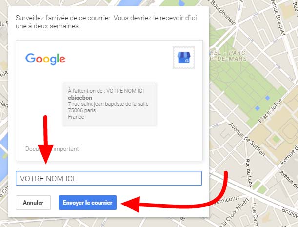 ajouter son entreprise sur google maps