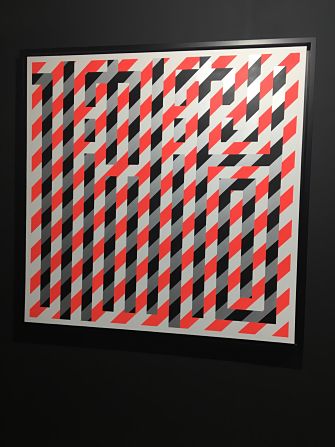 Toile de l'artiste l'Altlas exposée à la Condition Publique