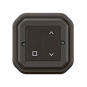 Commande self-e pour volets roulants plexo with netatmo complet anthracite