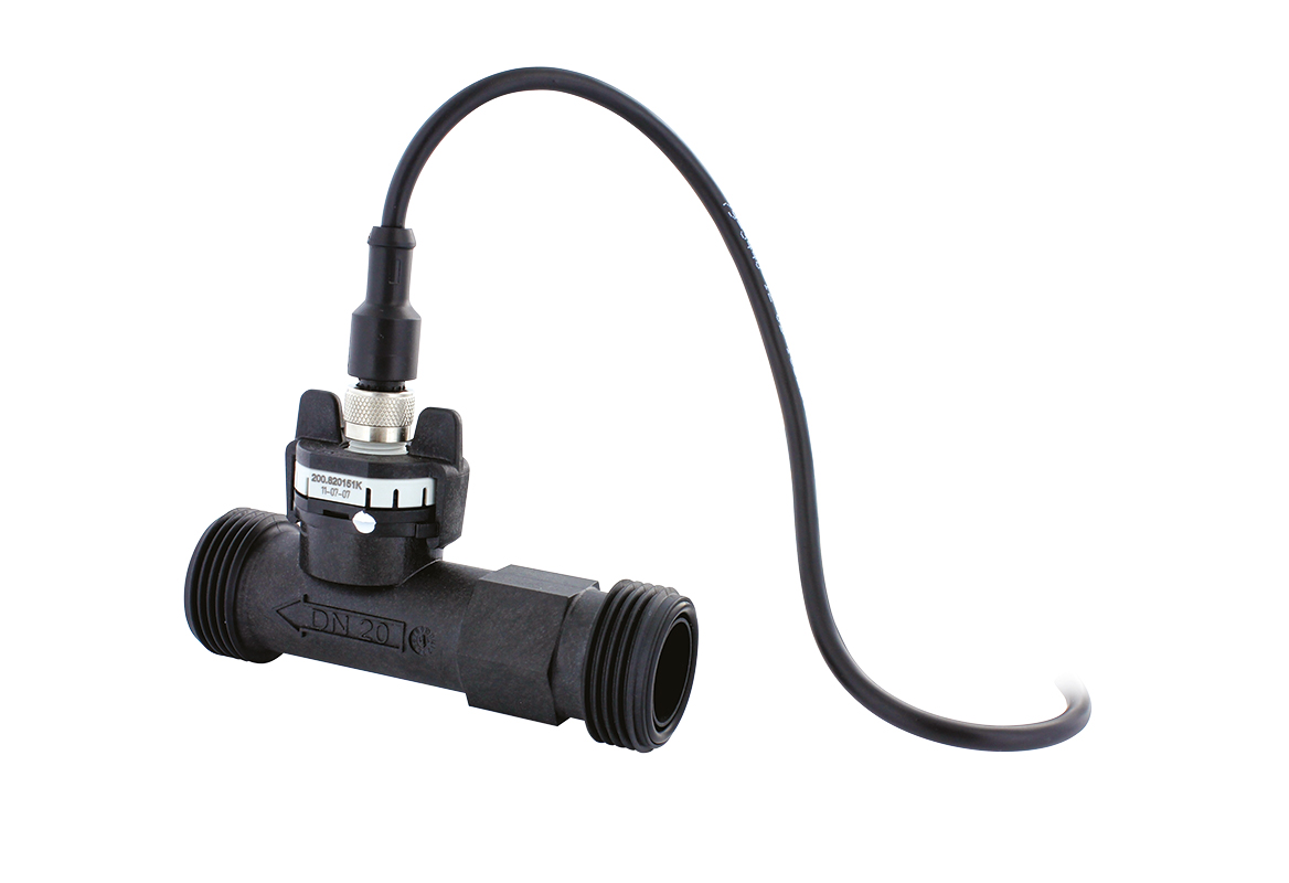 Capteur de débit/température diamètre 20 mm pour tywatt 5200 ou tywatt 5300