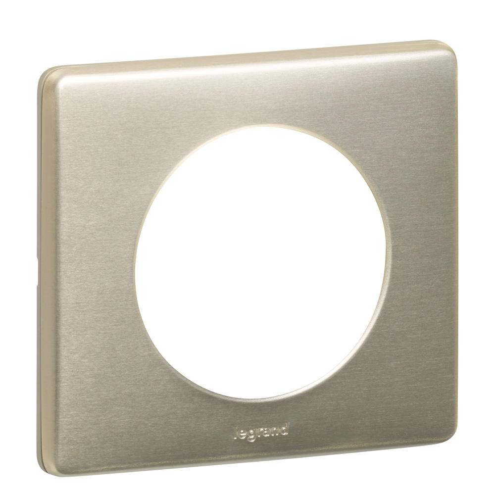 Celiane plaque 1 poste titane