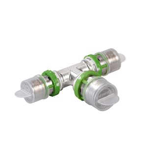 Té réduit à sertir - ø20x2mm - ø16x2mm - ø20x2mm