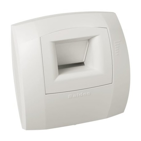 Bouche hygroréglabe débit de base de 5 à 45 m³/h - blanc - diamètre de 80 mm