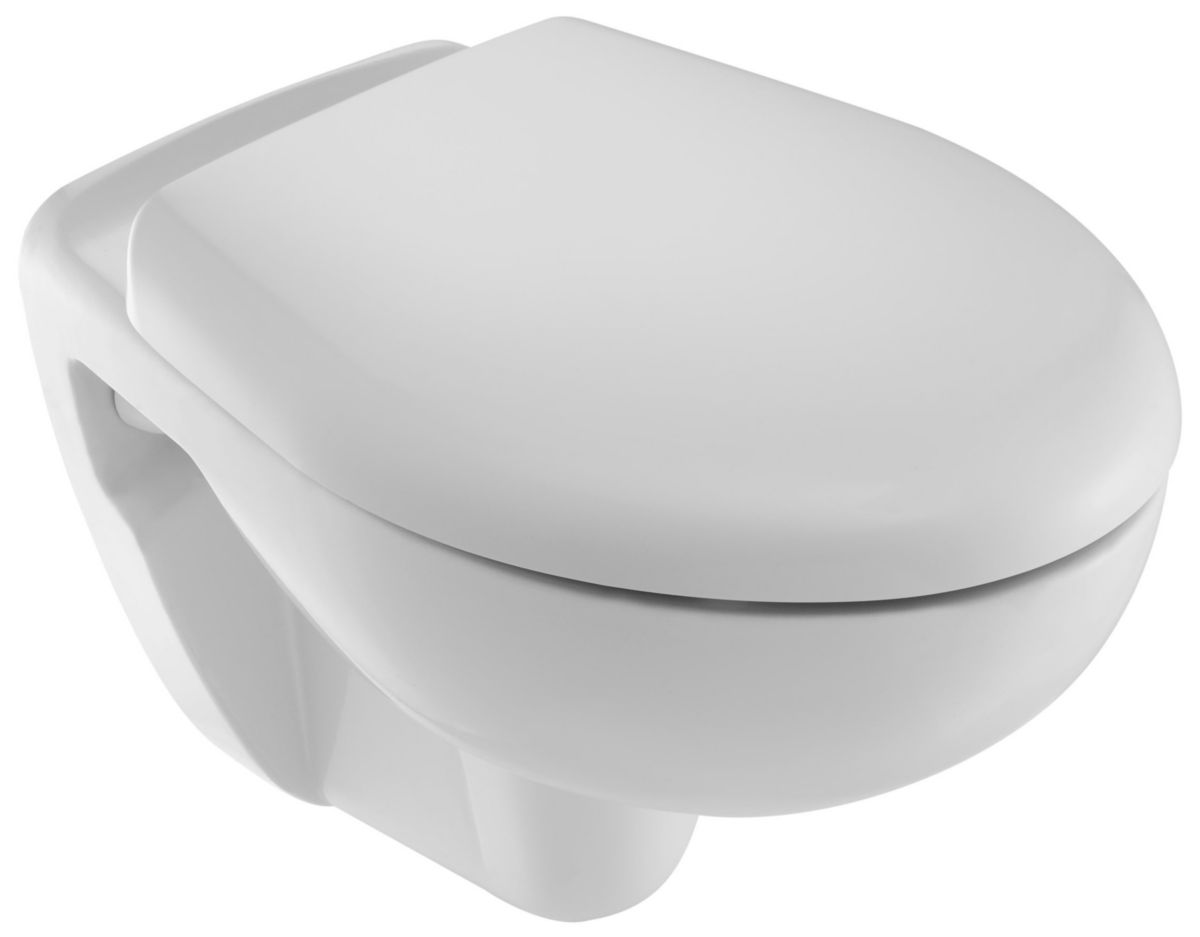 Cuvette suspendue brive 52x36,5cm, basse consommation blanc réf. E4345-00