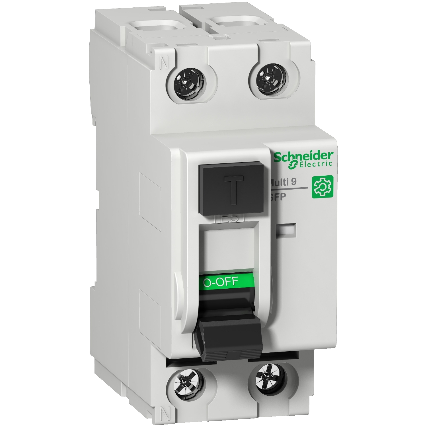 Multi9 - interrupteur différentiel gfp - 2p - 40a 26ma - type asi - 480y/277v