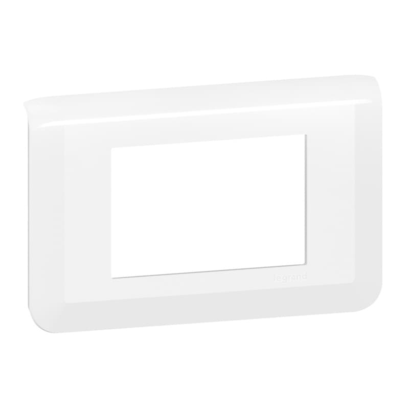 Legrand - plaque de finition mosaic - 3 modules - blanc 078803l