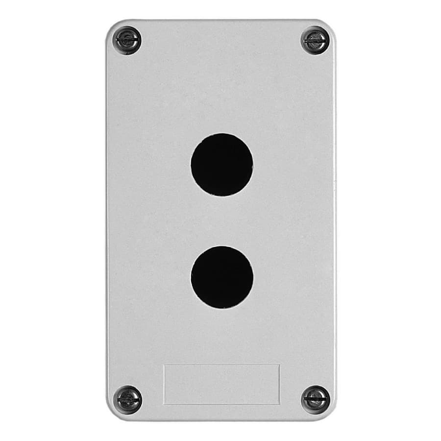 Boite a boutons vide xapa plastique 2 perçages horizontaux - xapa1120h2 schneider electric