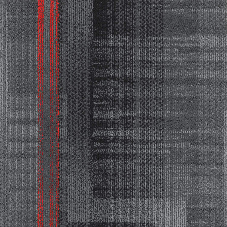 Dalle moquette layered plaid 0.5X0.5 100% Polyamide