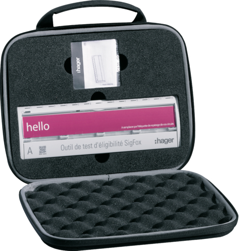 Outil de test d'éligibilité sigfox pour bandeau d'alerte connecté